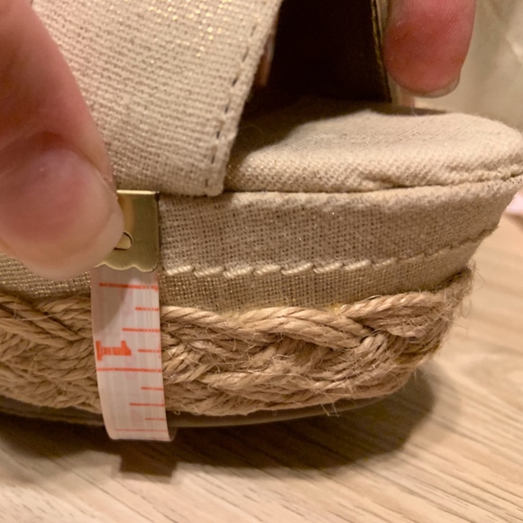 Brand New Just Fab Wedge Sandals. - Picture 5 of 6